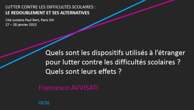 Quels sont les dispositifs utilisés à l&rsquo;étranger pour lutter contre les difficultés scolaires ? Quels sont leurs effets ?