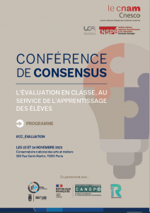 Programme de la conférence de consensus du Cnesco