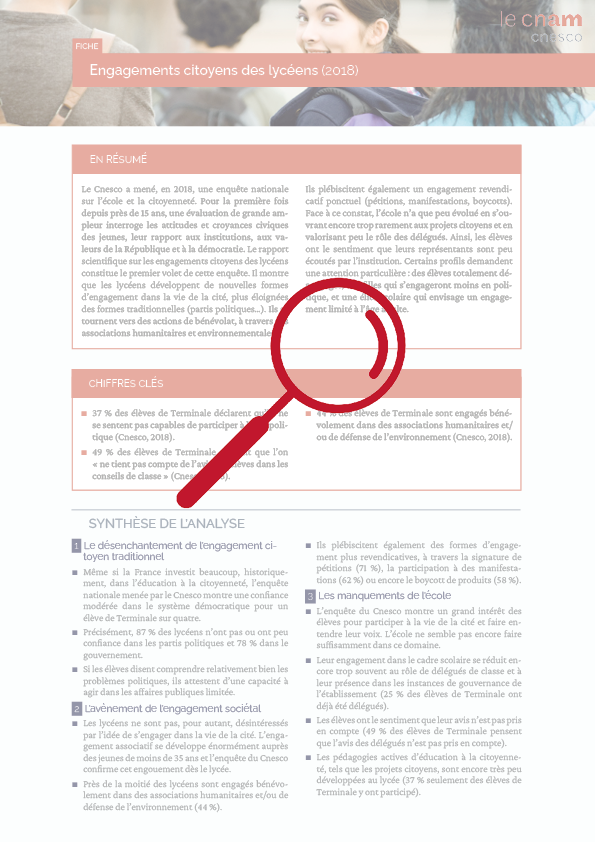 Fiche thématique : Engagements citoyens