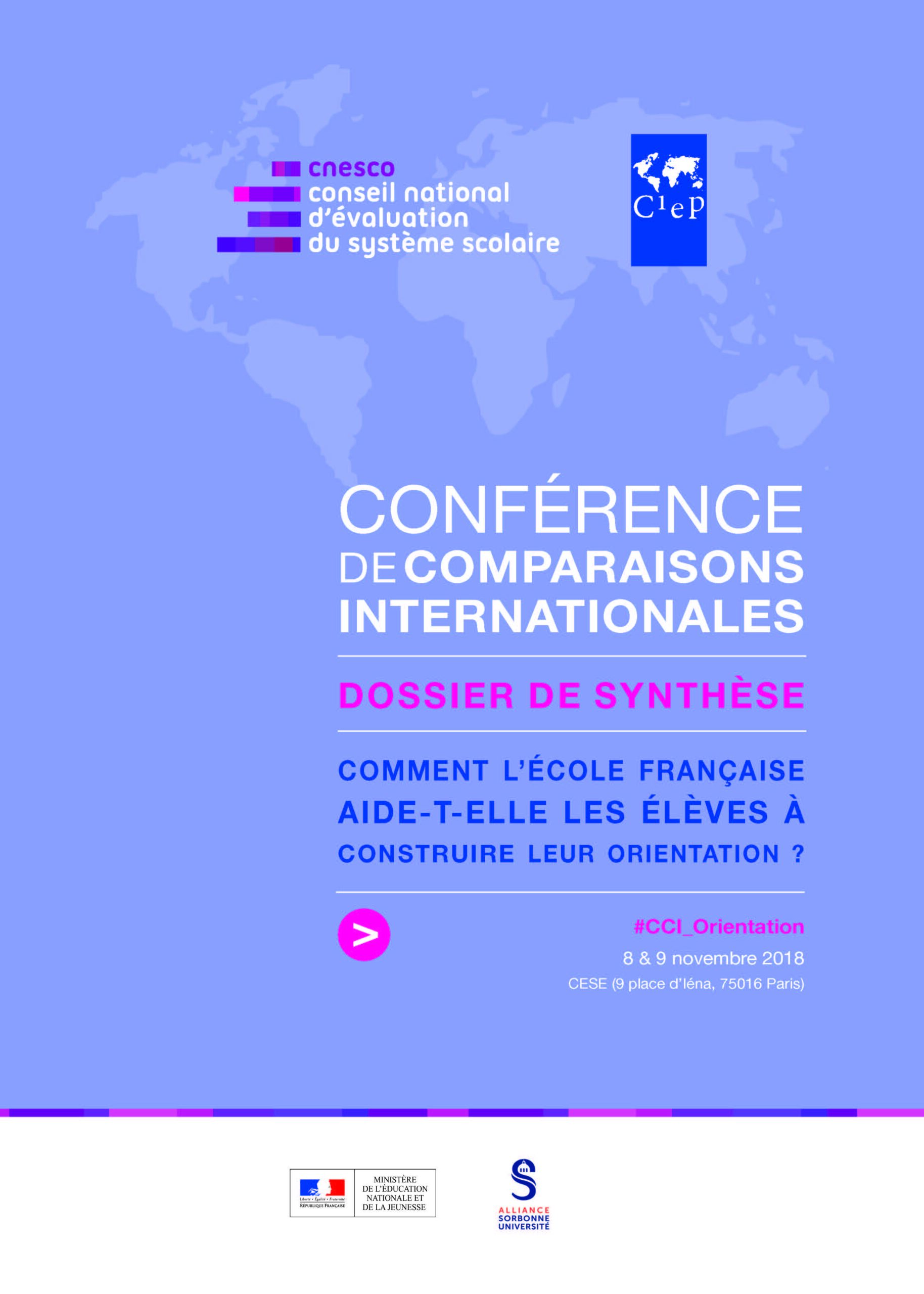 Dossier de synthèse : Éducation à l’orientation